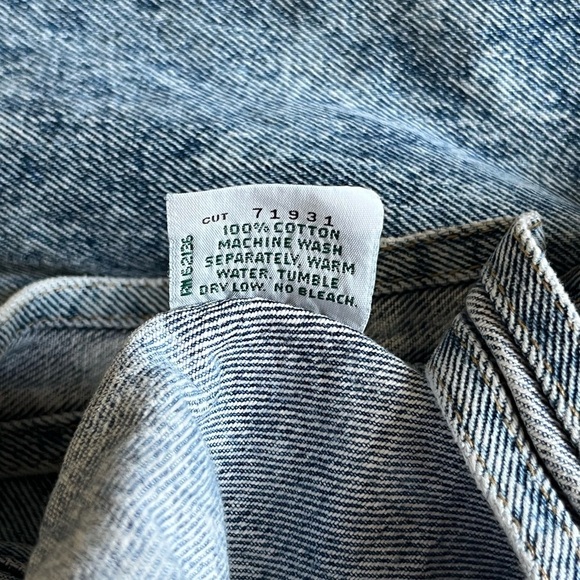 Vintage Guess Kids Size Medium Acid Wash Retro 80’s Denim Jean Overalls - Picture 12 of 12